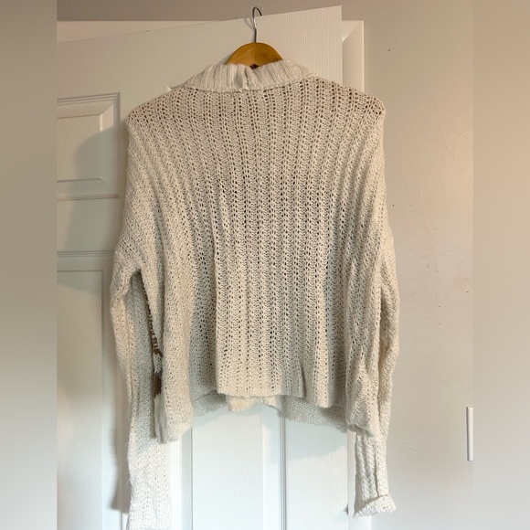 Knox Rose Cream Knit Sweater With Design - Picture 2 of 5
